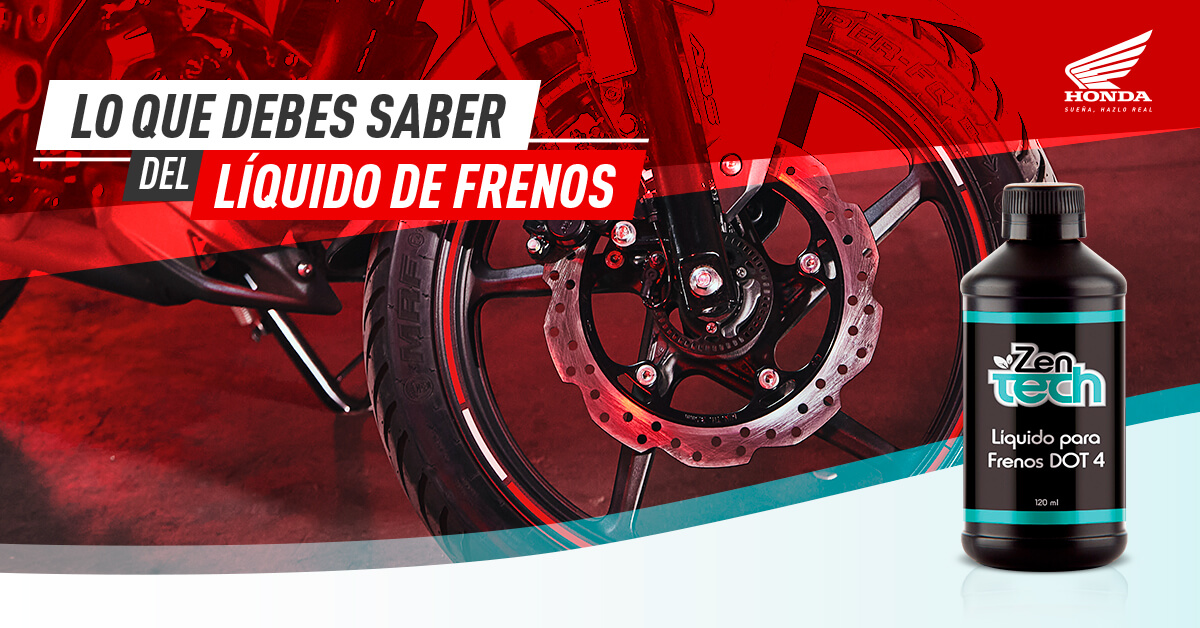 Qué es el líquido de frenos en una moto