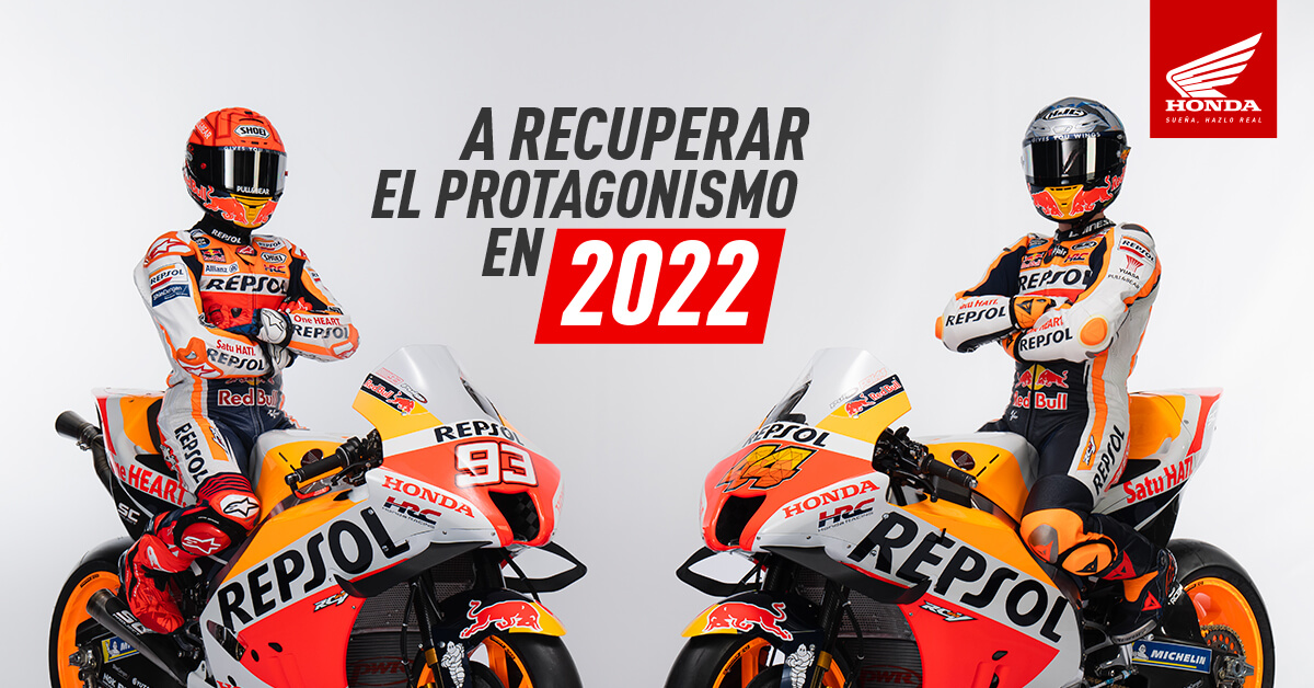 Conoce los detalle de Repsol Honda Team 2022 en Moto GP
