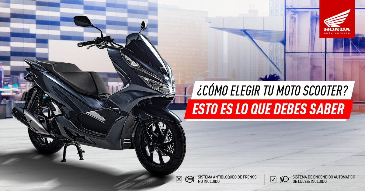 Cómo scoger la scooter idela