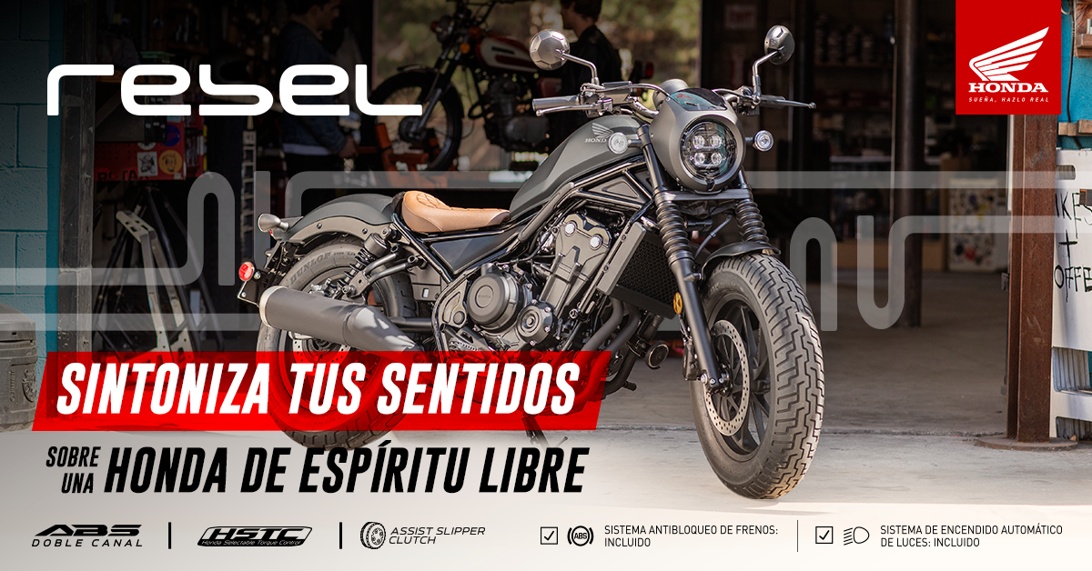 5 datos que no conocías de la CMX 500 Rebel 