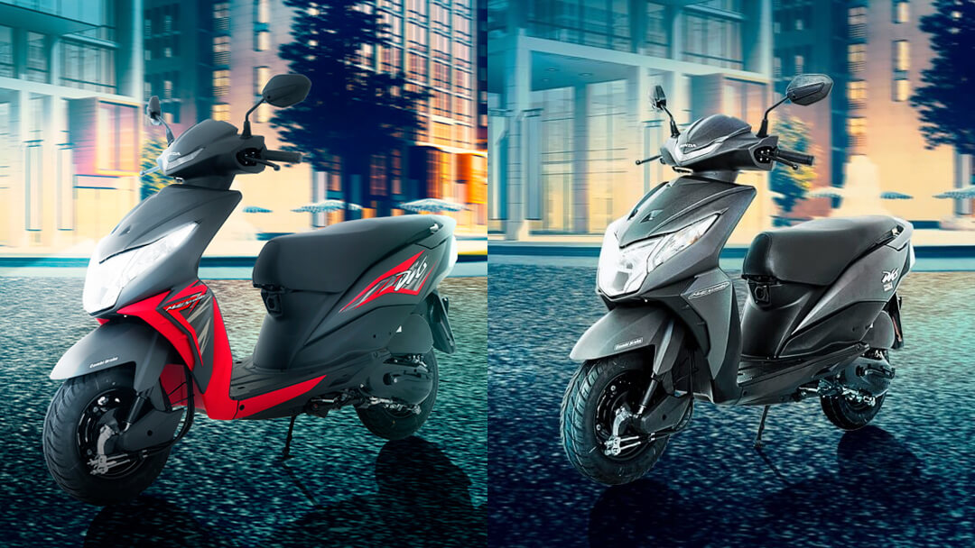 Motos scooter semiautomatica DIO LED STD Y DLX