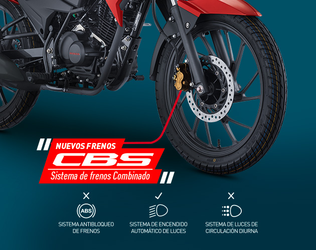 Frenos de moto CBS 