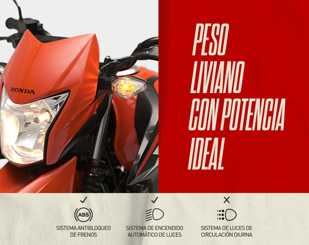HOnda XR150L 2.0 roja