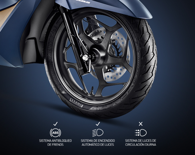 LLantas de moto automatica Honda