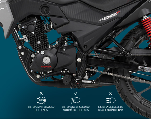 Motor de moto sport Honda CB125F