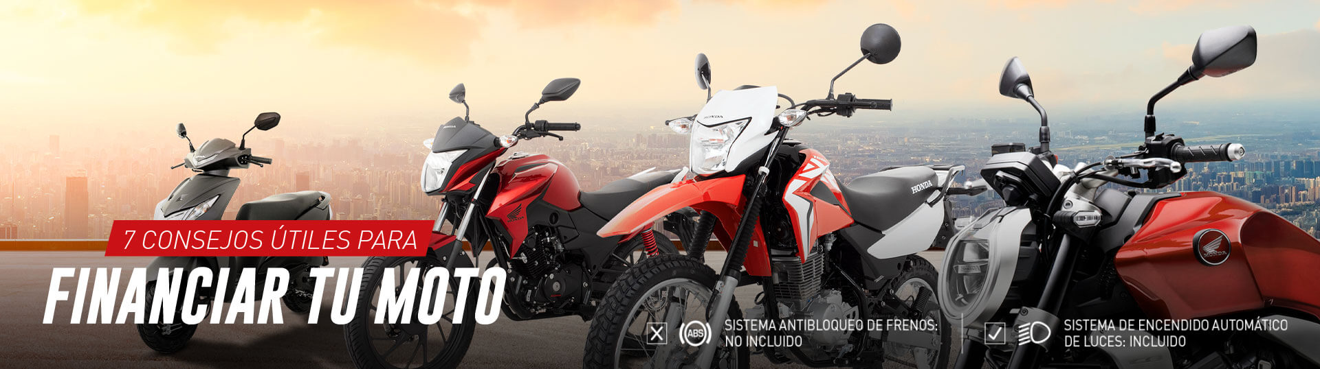 Financiacion moto Honda